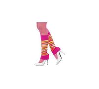 Jambières Striées Roses Et Multicolores Femme Multicolore