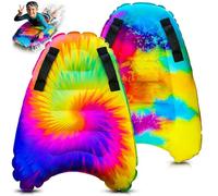 JAMBO Bodyboard Gonflable pour Enfants et Adultes, Planche de Surf de Plage avec Poignées, Planche de Natation Portable, Aide à la Natation pour Piscine, Natation, Été et Sports Nautiques.