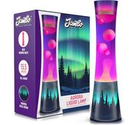 Jambo Lampe à mouvement liquide 15,5" - Modèle amélioré avec motif Aurora - Belle lampe décorative pour salon et chambre, lumière relaxante, veilleuse pour ados, enfants et adultes