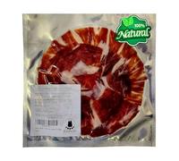 Jambon 100% Iberique BELLOTA Pata Negra et 100% naturel (Epaule) Tranche a Couteau - 100 grammes Jambon PATA NEGRA De porcs ibériques nourris avec des glands - Jambon Espagnol en Tranches