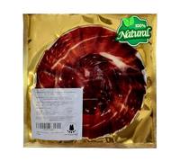 Jambon Iberique 100% Naturel Tranche a Couteau Pata Negra - 100 grammes Jambon PATA NEGRA Tranche et Affiné 36+ Mois - Jamon Iberico Tranche - Jambon Espagnol en Tranches