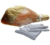 Jambon Serrano avec os sans patte,+7 kg et son sac à jambon