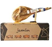 Jambon Serrano Espagnol Reserva + support + couteau. Sans additifs. Affinage naturel.