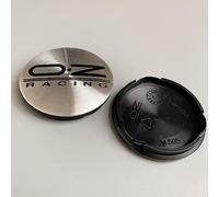 JAMCHE 4 pièces Auto Cache Moyeux pour OZ Racing M595 62MM Cache Moyeu Aluminium+ABS Cache de Roue Centrale Accessoires de Voiture,3