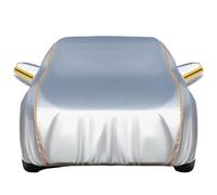 JAMCHE Housse De Voiture Adaptée pour Mercedes Benz Clase S S300, S350d, S400, W220, W221, W222, W223, Housse de Protection Voiture Extérieur Respirante Contre Pluie Soleil Poussière,Silver