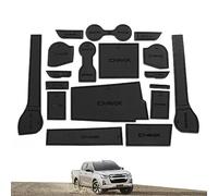 JAMCHE Tapis de Fente de Porte en Caoutchouc de Voiture pour Isuzu D-Max 2021-2023 Tapis en Caoutchouc Anti-dérapant,Tapis de Coupe, Tapis de Rangement pour Fente de Porte,2