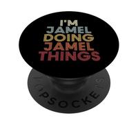 Jamel Name Jamel Personalized Name First Given PopSockets PopGrip Adhésif