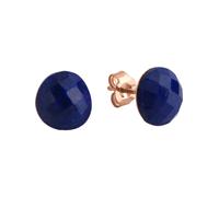 Jamelli Boucles d'oreilles bleu marine / or rose, Taille One Size