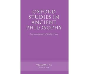 James Allen Oxford Studies in Ancient Philosophy, Volume 40 (Poche)