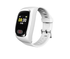 James B6 Montre d'appel d'urgence et de sécurité pour personnes âgées, détection des chutes, bouton d'appel d'urgence et localisation GPS, fonctions de santé par exemple pouls, application familiale +