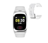 James B8 Appel d'urgence avec bracelet de rechange et montre de sécurité pour personnes âgées - GPS, détection de chute, bouton SOS, mesure du pouls, fonctions de santé, application familiale, alarme