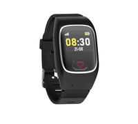 James B8 Montre d'appel d'urgence et de sécurité pour personnes âgées, détection des chutes, bouton d'appel d'urgence et localisation GPS, fonctions de santé par exemple pouls, application familiale +
