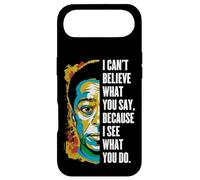 James Baldwin Graffiti Art, 17 Juin, Mois de l'histoire des Noirs Coque pour iPhone Air