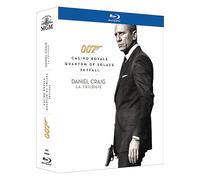 James Bond 007 - Daniel Craig : La Trilogie : Casino Royale + Quantum Of Solace + Skyfall - Pack - Blu-Ray