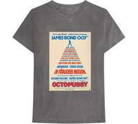 James Bond 007 Octopussy German Poster Autorisé T-shirt Hommes