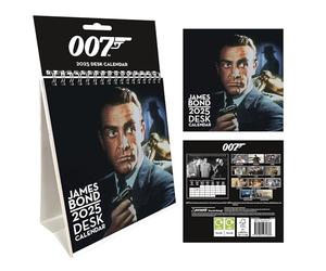 James Bond 2025 Desk Calendar