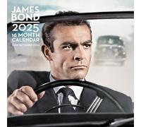 James Bond 2025 Square Calendar