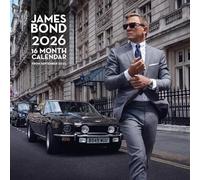 James Bond 2026 Square Calendar