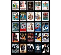 Affiche - Pyramid - James Bond - 25 Film - 61x91,5cm