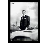 James Bond (Bond & DB5 - Skyfall 30 x 40 cm Objet Souvenir