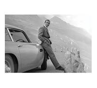 James Bond - Connery & Aston Martin - 61x91,5cm - Affiche / Poster