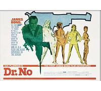 James Bond - Dr. No - 007 - ART PRINT - 30x40cm - AFFICHE/ POSTER roulé