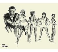James Bond (Dr. No - Sketch 40 x 50 cm Toile Imprimée