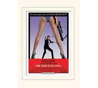 James Bond (for Your Eyes Only One-Sheet 30 x 40 cm montée d'impression