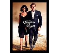 James Bond FP10289P-PL Affiche Encadrée, Multicolore, 30 x 40 cm