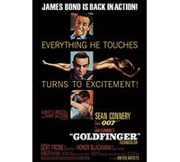 James Bond (Goldfinger - Excitement 85 x 120 cm Toile Imprimée