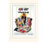 James Bond (Live & Let Die One-Sheet 30 x 40 cm montée d'impression