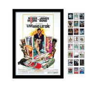 James Bond (Live & Let Die One-Sheet 30 x 40 cm Objet Souvenir