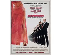 James Bond (Octopussy - Thirteen Times 60 x 80 cm Toile Imprimée