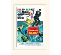 James Bond (on Her Majesty's Service One-Sheet 30 x 40 cm Montée d'impression