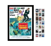 James Bond (on Her Majesty's Service One-Sheet 30 x 40 cm Objet Souvenir