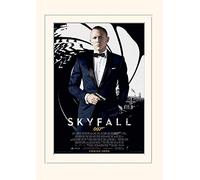 James Bond (Skyfall One Sheet - Black 30 x 40 cm Montée d'impression
