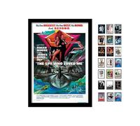 James Bond (Spy Who Loved Me One-Sheet 30 x 40 cm Objet Souvenir