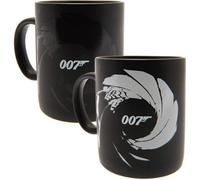 James Bond - Tasse avec changement de couleur TA5840 (taille unique) (Noir)