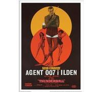 James Bond - Thunderball - Danish - 30x40cm - AFFICHE G