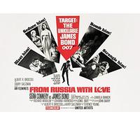 James Bond WDC96006 Toile Imprimée, Multicolore, 85 x 120 cm