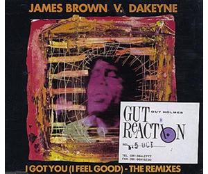 James Brown I Got You (I Feel Good) - The Remixes 1992 UK CD single CDFB19