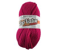 James C Brett Top Value TSC06 Super Chunky Cerise