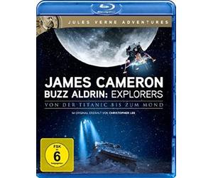 James Cameron & Buzz Aldrin: Explorers - Von der Titanic bis zum Mond: Jules Verne Adventures [Blu-ray]