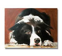 James Coates - Poster mural Collie Chien Berger 40,6 x 30,5 cm (A3)