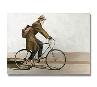 James Coates - Poster mural Man on Bicycle 40,6 x 30,5 cm (A3)