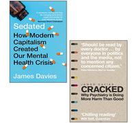 James Davies 2 Books Collection Set(Sedated, Cracked)