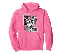 James Dean_007 Sweat à Capuche, Unisexe pour Adultes, Rose Vif, L