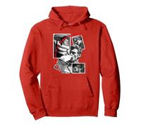 James Dean_007 Sweat à Capuche, Unisexe pour Adultes, Rouge, L