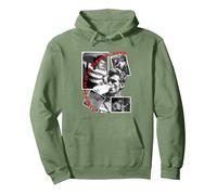 James Dean_007 Sweat à Capuche, Unisexe pour Adultes, Vert Sauge, L
