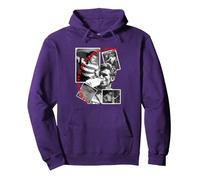 James Dean_007 Sweat à Capuche, Unisexe pour Adultes, Violet, L